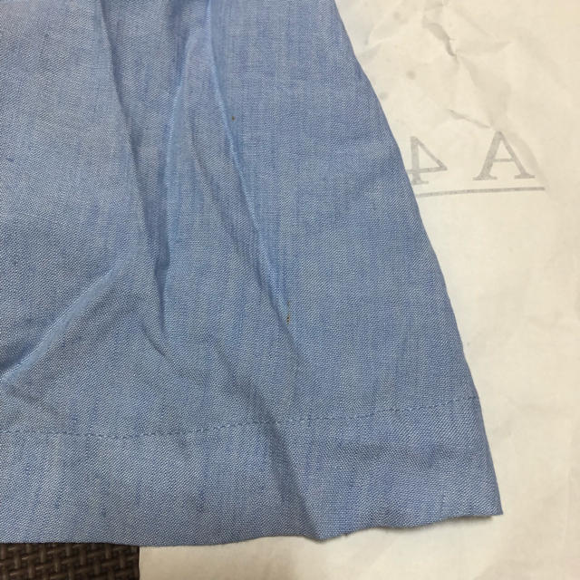 MERCURYDUO(マーキュリーデュオ)のMERCURYDUO マーキュリーデュオ フレアスカート ライトブルー 膝丈 レディースのスカート(ひざ丈スカート)の商品写真