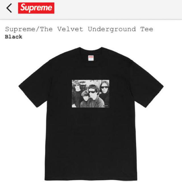 supreme シュプリーム velvet underground tee