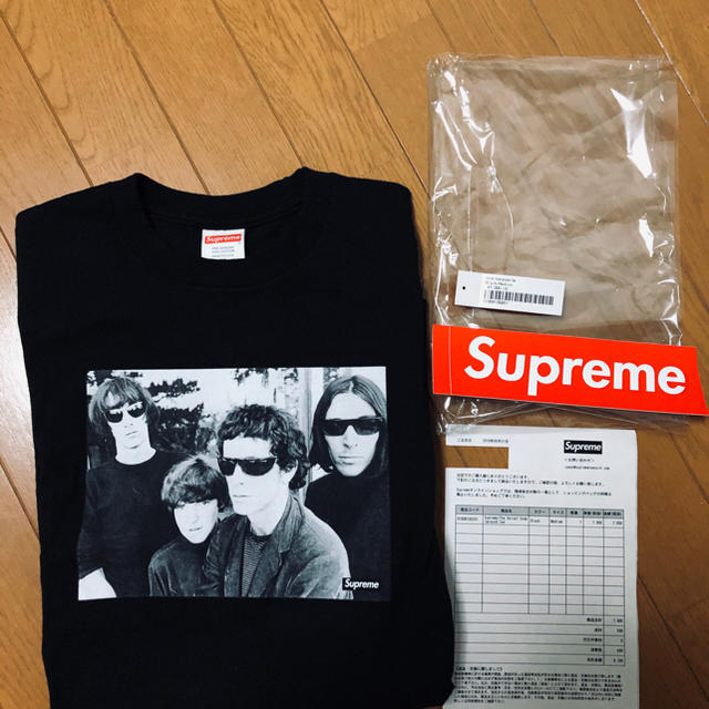 supreme シュプリーム velvet underground tee 2