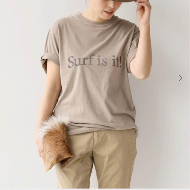 DEUXIEME CLASSE(ドゥーズィエムクラス)の19SS 新品　surf  is  it  tシャツ レディースのトップス(Tシャツ(半袖/袖なし))の商品写真