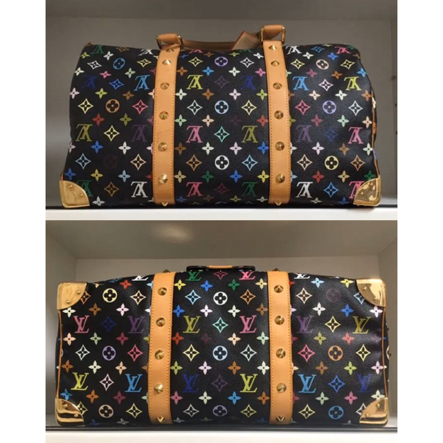 美品 ルイヴィトン マルチカラー キーポル45 ボストンバッグ 旅行