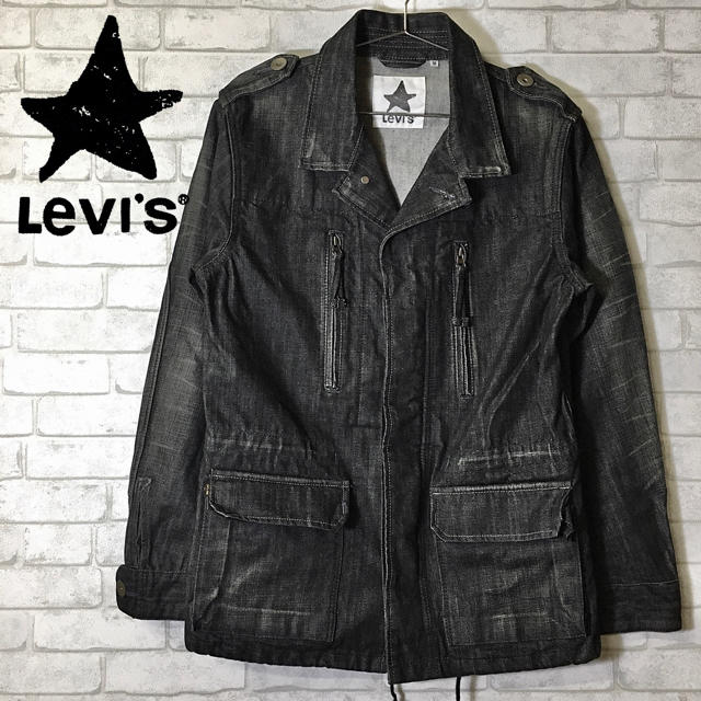 Levi's - 【Levi's BLACK】リーバイスブラック デニムジャケット レア