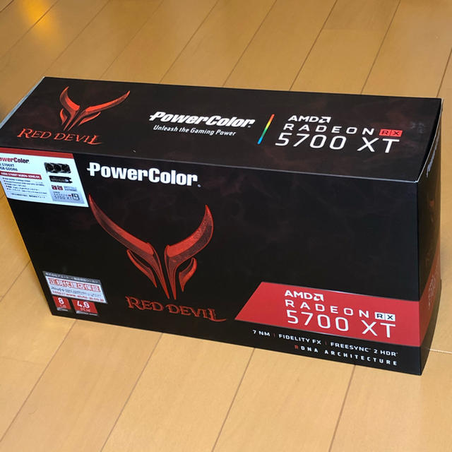 グラフィックカード新品Radeon RX5700XT キャンペーンエントリーコード付