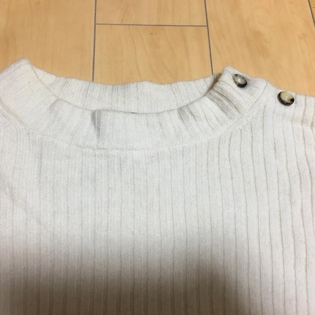 MARGARET HOWELL(マーガレットハウエル)のMARGARET HOWELL RIB SWEATER レディースのトップス(ニット/セーター)の商品写真