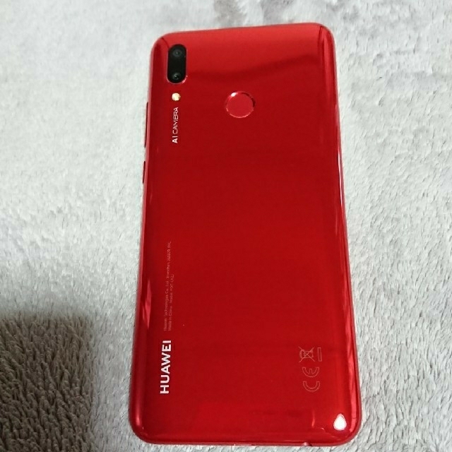 ANDROID(アンドロイド)のHUAWEI nova lite 3 コーラルレッド スマホ/家電/カメラのスマートフォン/携帯電話(スマートフォン本体)の商品写真