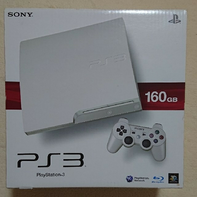 SONY PlayStation3 本体 CECH-3000A LW