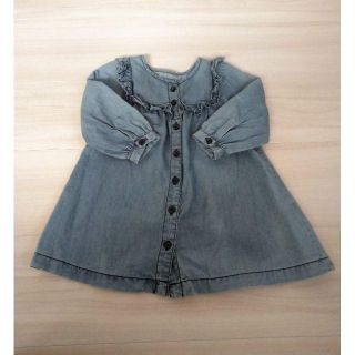 ザラキッズ(ZARA KIDS)の【即購入okです様専用】ベビー ワンピース 80　2枚セット(ワンピース)