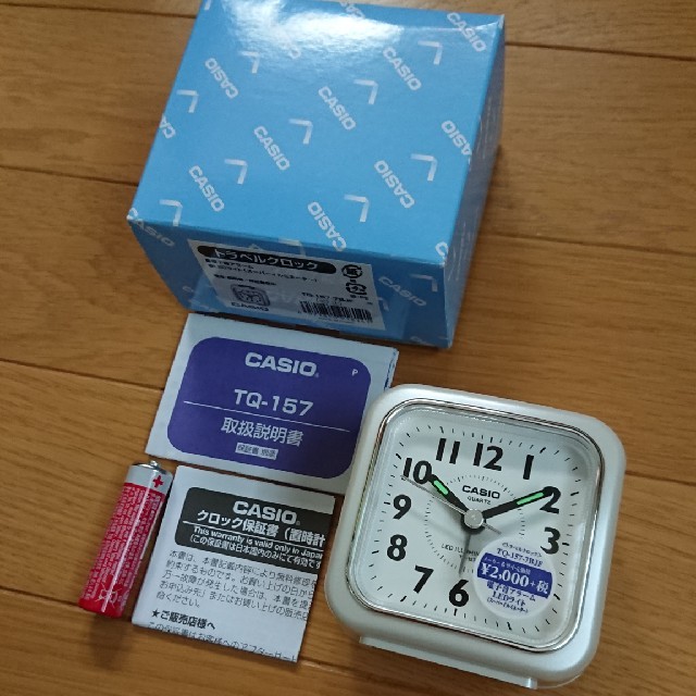 CASIO(カシオ)のCASIO 目覚まし時計 インテリア/住まい/日用品のインテリア小物(置時計)の商品写真