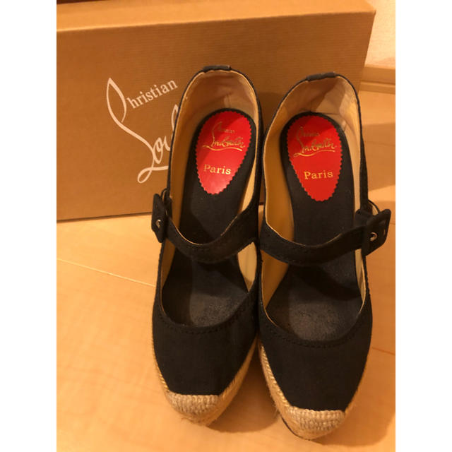 Christian Louboutin(クリスチャンルブタン)の最終クリスチャンルブタン エスパドリーユサンダル レディースの靴/シューズ(サンダル)の商品写真