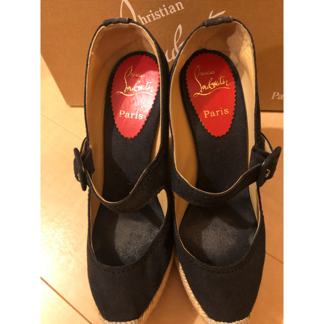 Christian Louboutin(クリスチャンルブタン)の最終クリスチャンルブタン エスパドリーユサンダル レディースの靴/シューズ(サンダル)の商品写真