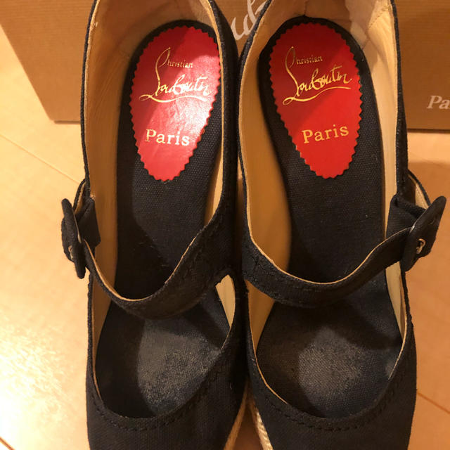 Christian Louboutin(クリスチャンルブタン)の最終クリスチャンルブタン エスパドリーユサンダル レディースの靴/シューズ(サンダル)の商品写真