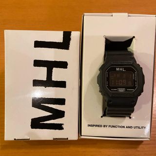 マーガレットハウエル(MARGARET HOWELL)の美品　MHL G-SHOCK 時計(腕時計(デジタル))