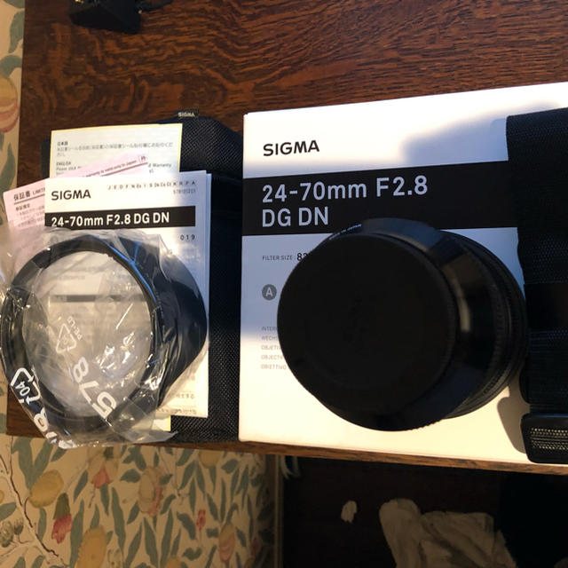 SIGMA 24-70F2.8 DG DN/SE ソニー eマウント用 3