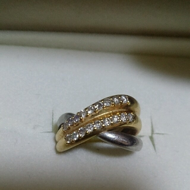 18KPt900diamondリング レディースのアクセサリー(リング(指輪))の商品写真