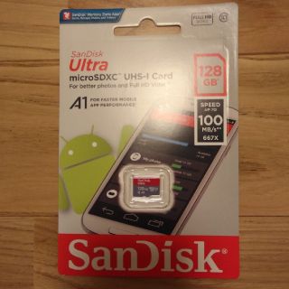 サンディスク(SanDisk)のmicroSDカード 128GB sandisk(PC周辺機器)