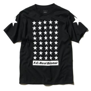 エフシーアールビー(F.C.R.B.)の19AW FCRB 42 STARS TEE s黒 送料込(Tシャツ/カットソー(半袖/袖なし))