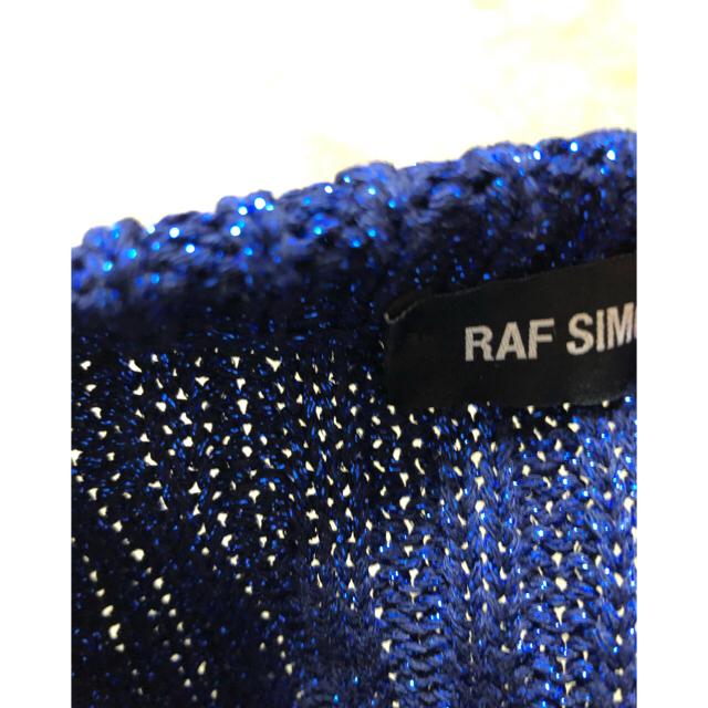 RAF SIMONS(ラフシモンズ)の専用ページRAF SIMONS  オーバーサイズニット ブルー メンズのトップス(ニット/セーター)の商品写真