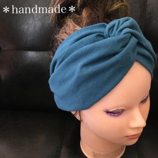 ＊handmade＊即購入OK☆大人用クロスターバン ヘアバンド  ターバン(ヘアバンド)