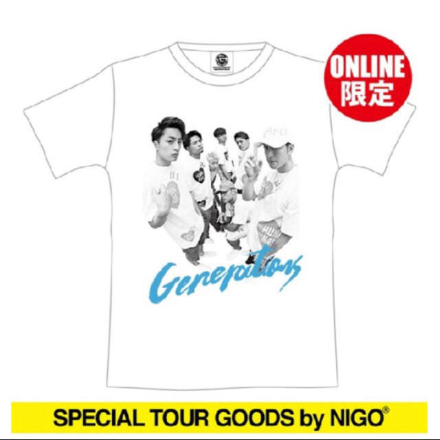 GENERATIONS(ジェネレーションズ)のGENERATIONS フォトTシャツ エンタメ/ホビーのエンタメ その他(その他)の商品写真