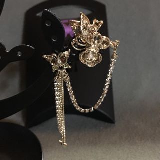 アナスイ(ANNA SUI)のアナスイ　バタフライイヤーカフ&ピアス(ピアス)