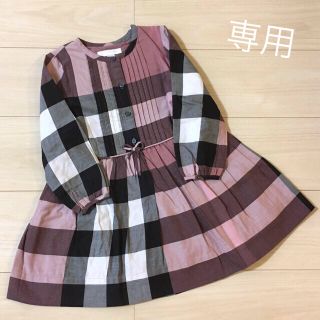 バーバリー(BURBERRY)のBURBERRY CHILDREN バーバリー ワンピース ４Y 104㎝(ワンピース)