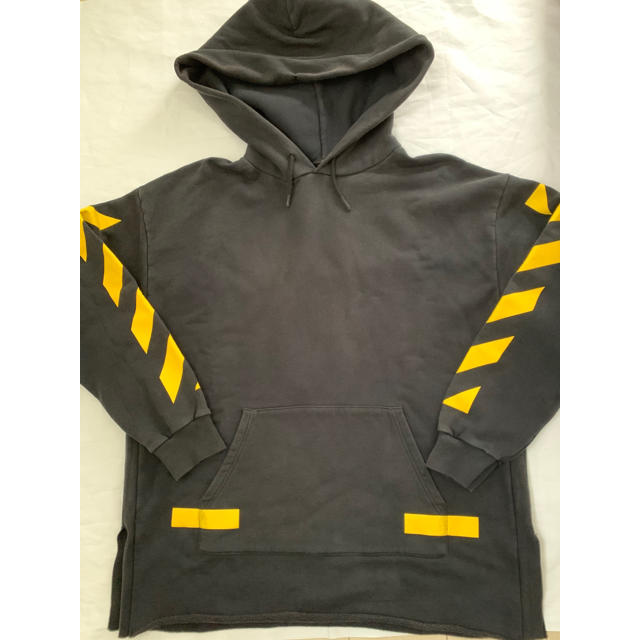 OFF-WHITE(オフホワイト)の100％本物　OFF-WHITE Hoodie オフホワイト　パーカー　サイズM メンズのトップス(パーカー)の商品写真