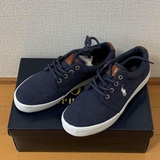 ポロラルフローレン(POLO RALPH LAUREN)のPOLO RALPH LAIREN 　スニーカー　RF100128(スニーカー)