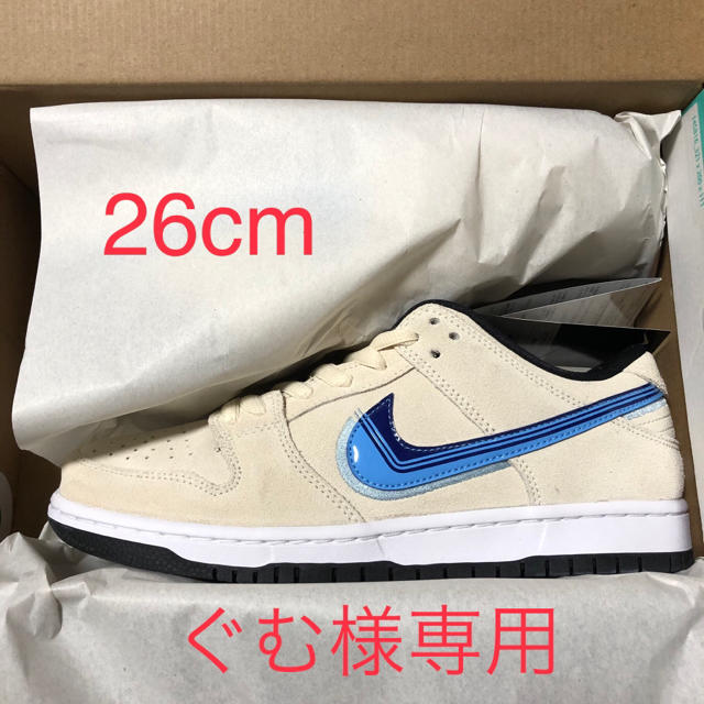 NIKE(ナイキ)のNIKE SB DUNK LOW PRO "LIGHT CREAM" 26cm メンズの靴/シューズ(スニーカー)の商品写真