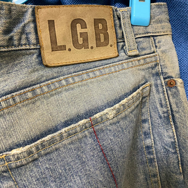 LGB(ルグランブルー)のルグランブルー　スカルデニム33 メンズのパンツ(デニム/ジーンズ)の商品写真