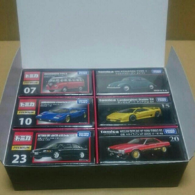 トミカプレミアム　6台セット②　TOMICA　PREMIUM　まとめ