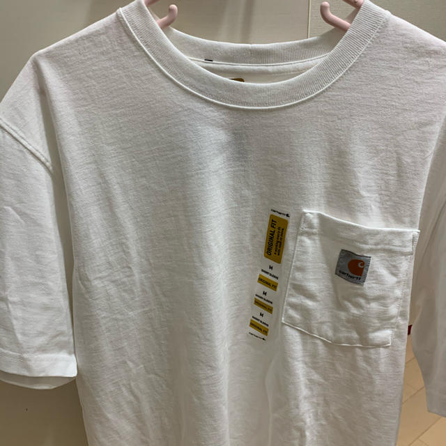 carhartt(カーハート)のCarhartt カーハート Tシャツ 白 M メンズのトップス(Tシャツ/カットソー(半袖/袖なし))の商品写真