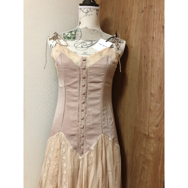 herlipto Lace-Trimmed Satin Cami Dressポリエステル100% - www