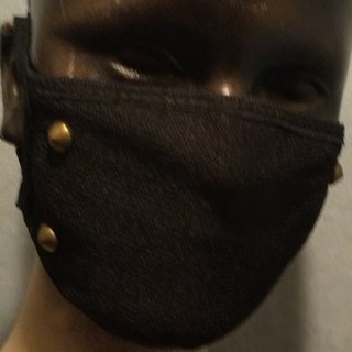 黒マスク マスク サバゲー ボンテージ フェイスマスク(パック/フェイスマスク)