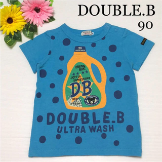 ダブルビー(DOUBLE.B)の2点専用！ミキハウス ダブルビー 半袖シャツ Ｔシャツ 90 春 夏 (Tシャツ/カットソー)