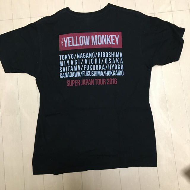 イエモン　THE  YELLOW MONKEY 2016 TシャツL エンタメ/ホビーのタレントグッズ(ミュージシャン)の商品写真