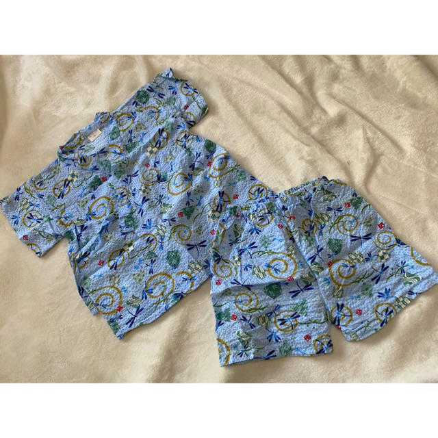 甚平 キッズ/ベビー/マタニティのキッズ服男の子用(90cm~)(甚平/浴衣)の商品写真