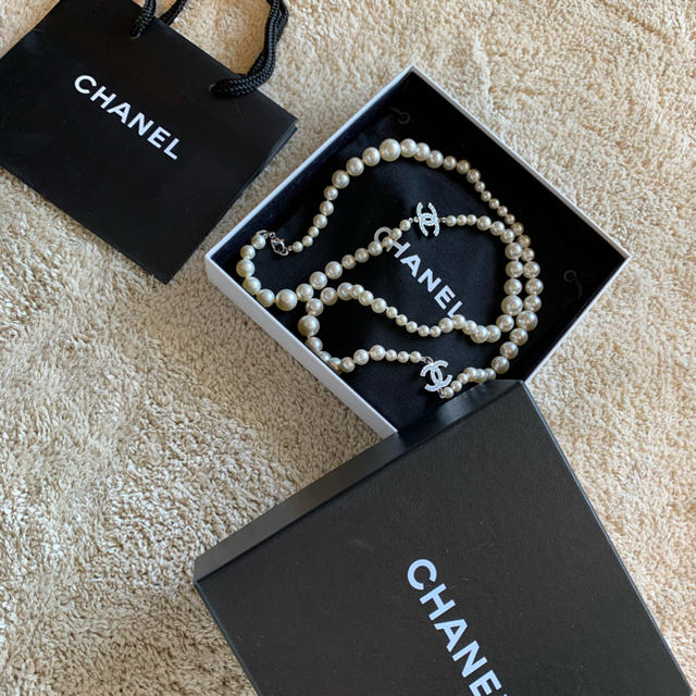 CHANEL❤️シャネルロングパールネックレス