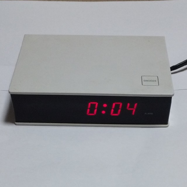 MUJI (無印良品)(ムジルシリョウヒン)の時計 無印良品 インテリア/住まい/日用品のインテリア小物(置時計)の商品写真