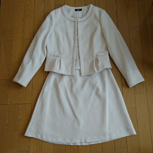 RyuRyu(リュリュ)のRyuRyu ツイード スーツ 13号  レディースのフォーマル/ドレス(スーツ)の商品写真