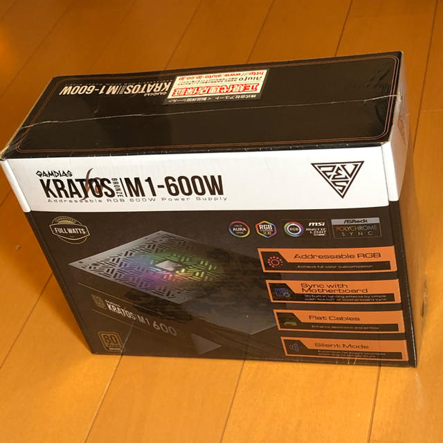 新品未使用・KRATOS M1-600B 600W 電源