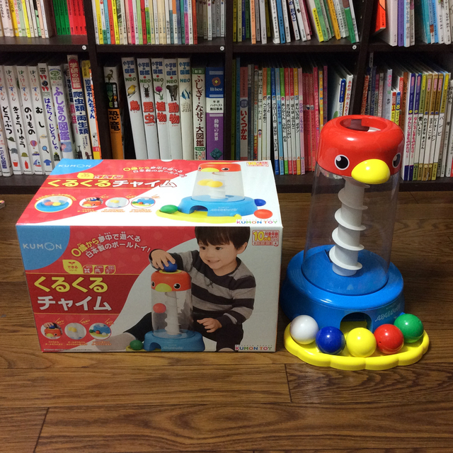 Kumon くもん くるくるチャイム キッズ/ベビー/マタニティのおもちゃ(知育玩具)の商品写真