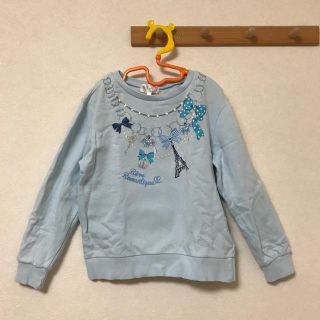 マザウェイズ(motherways)のネックレスプリント☆トレーナー(Tシャツ/カットソー)