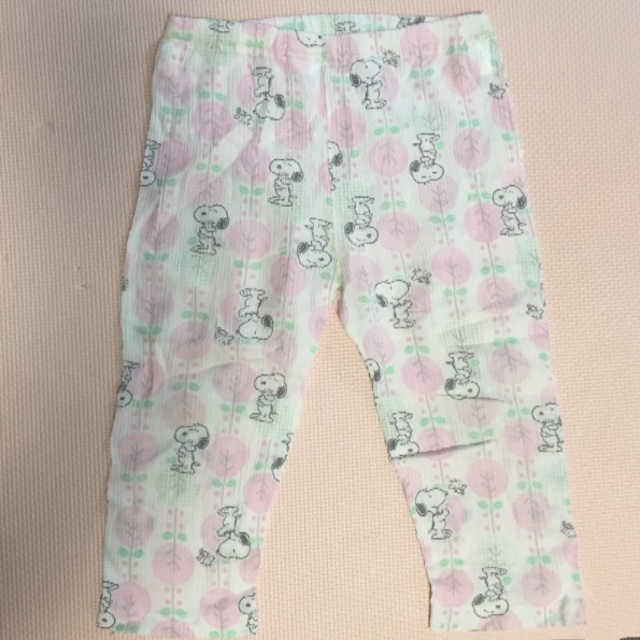 SNOOPY(スヌーピー)のスヌーピー パジャマ 3点set  キッズ/ベビー/マタニティのキッズ服女の子用(90cm~)(パジャマ)の商品写真