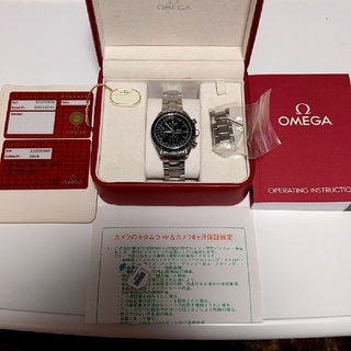 オメガ(OMEGA)の週末セール! 付属品完備 オメガ 3220-50 スピードマスター クロノ(腕時計(アナログ))