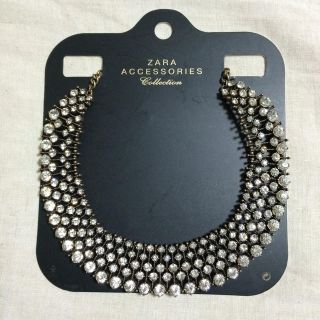 ザラ(ZARA)の新品☆ZARA☆ザラ☆ビジューネックレス(ネックレス)