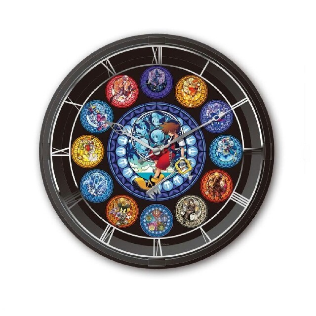 KINGDOM HEARTS　LIGHTNING　CLOCK　キングダムハーツ