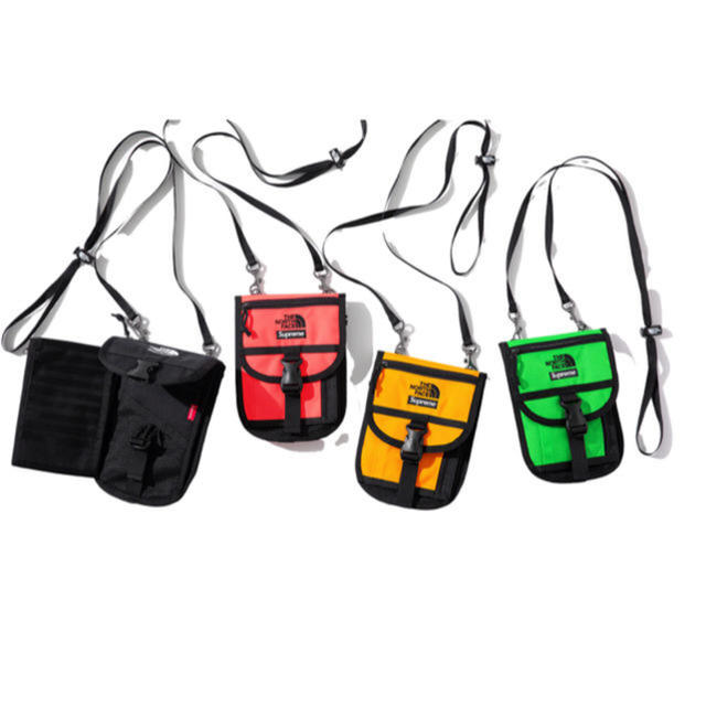 supreme north face utility pouch 黒