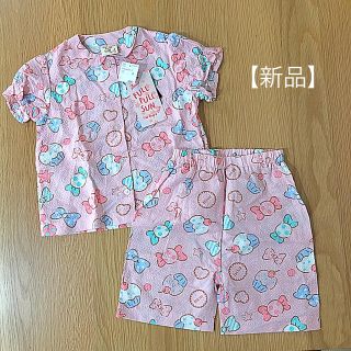 パジャマ　100 半袖・夏用　ピンク　【新品】(パジャマ)