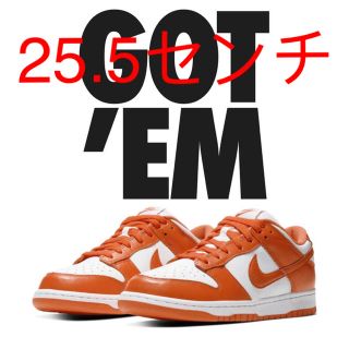 ナイキ(NIKE)のdunk low orange blaze(スニーカー)