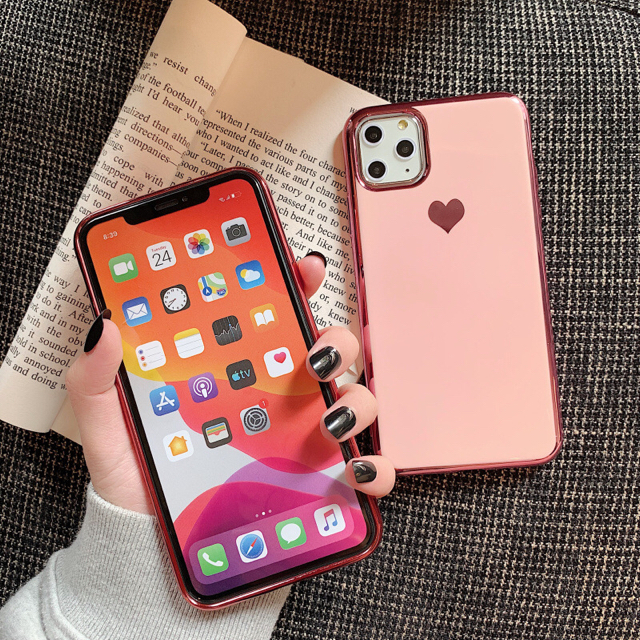 新品　iPhone11ケース　ローズゴールド　韓国　インスタ スマホ/家電/カメラのスマホアクセサリー(iPhoneケース)の商品写真